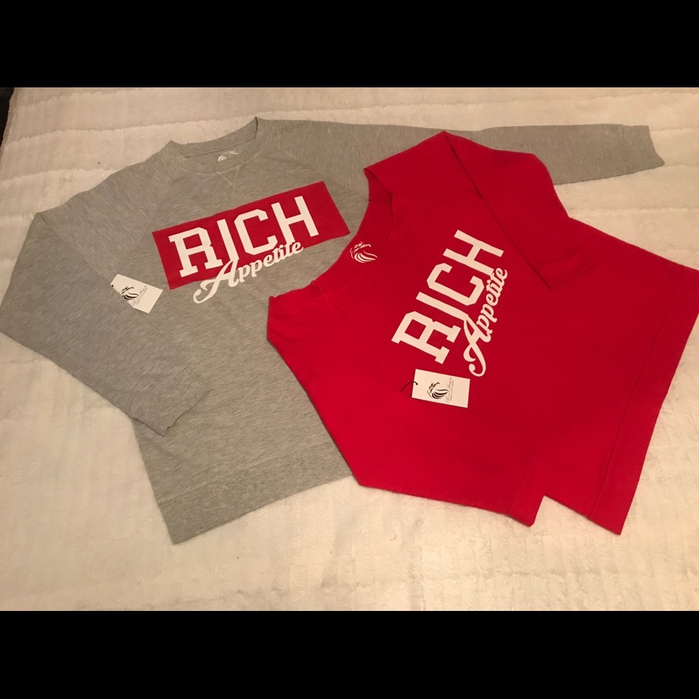 Rich Appetite His and Hers Long Sleeves